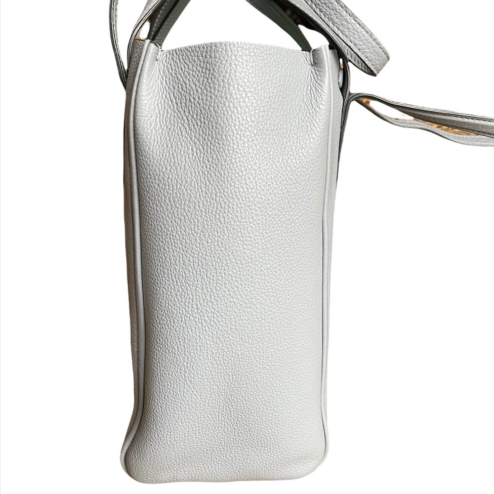 ***SOLD*** Marc Jacobs | Grey Pebble Leather The Tag Tote  27 - Picture 6 of 16